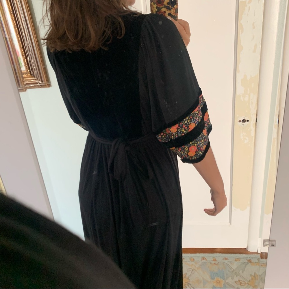 Vicky Vaughn Vintage Maxi Dress 1970s - Picture 2 of 11